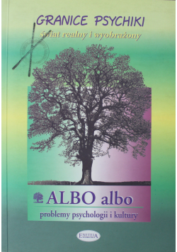 ALBO albo problemy psychologii i kultury nr 1