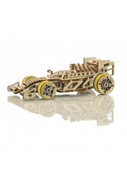 Drewniane puzzle 3D Bolid