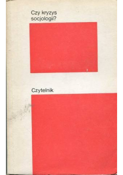 Czy kryzys socjologii
