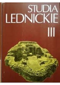 Studia Lednickie III