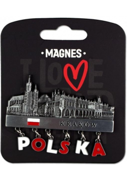 Magnes I love Poland Kraków ILP-MAG-E-KRA-23