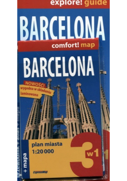 Barcelona Przewodnik atlas mapa