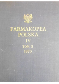 Farmakopea Polska V  Tom II