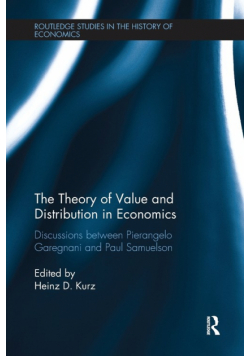 The Theory of Value and Distribution in Economics