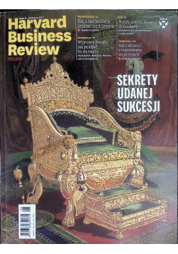 Harvard Business Review Nr 1 / 17 Sekrety udanej sukcesji