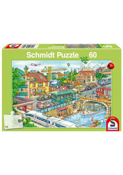 Puzzle 60 Miasto w ruchu G3