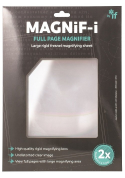 Magnif-i - Arkusz powiększający/lupa do książki A4