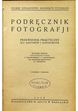 Agfa podręcznik fotografii 1928r