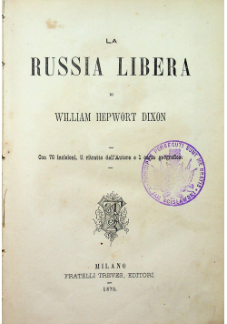 La Russia Libera 1875 r