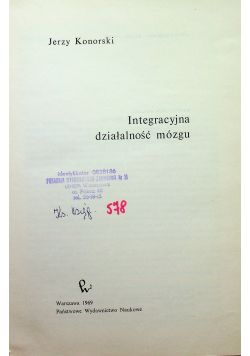 Integracyjna działalność mózgu