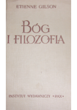 Bóg i filozofia reprint z 1941 r