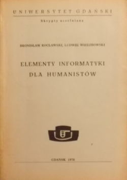 Elementy informatyki dla humanistów