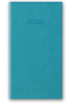 KAL 2025 A6 TYGODNIOWY OPRAWA VIVELLA - Turkusowy