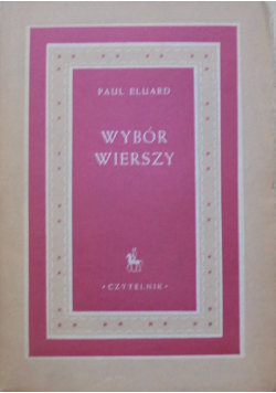 Eluard Wybór wierszy 1950 r
