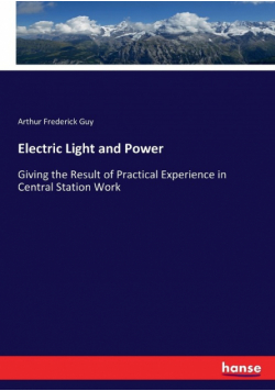 Electric Light and Power