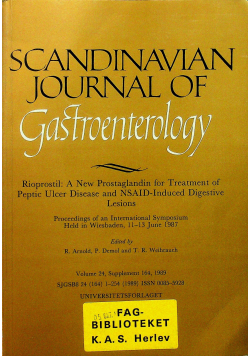 Scandinavian journal of Gastroentrology