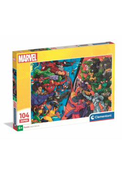 Puzzle 104 Super kolor Marvel 25059