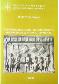 Odpowiedzialność przedsiębiorcy (exercitor) w prawie rzymskim