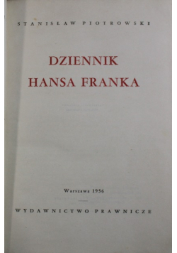 Dziennik Hansa Franka