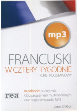 Francuski w cztery tygodnie Kurs podstawowy mp3