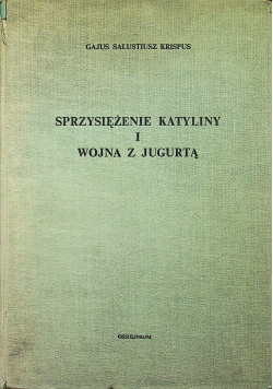 Sprzysiężenie Katyliny i wojna z Jugurtą