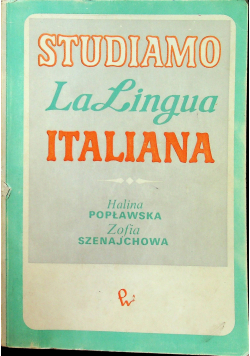 Studiamo la lingua Italiana