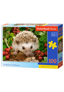 Puzzle 100 Hedgehog with Berries