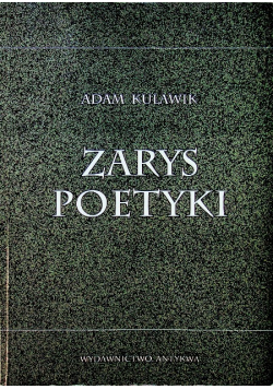 Zarys poetyki
