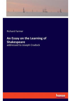 An Essay on the Learning of Shakespeare