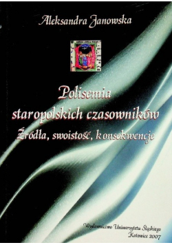Polisemia staropolskich czasowników