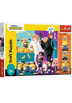 Puzzle 200 Minionki górąTREFL