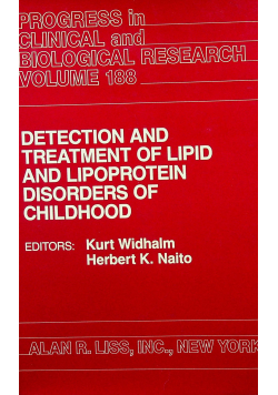Detection an treatment of lipid and lipoprotein