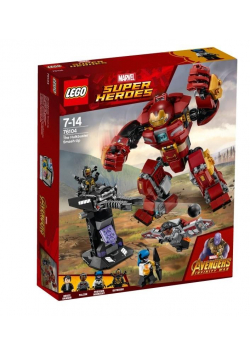 Lego SUPER HEROES 76104 Walka w Hulkbusterze