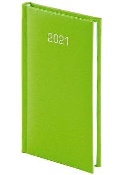 Kalendarz 2021 A6 Tygodniowy Albit Seledynowy