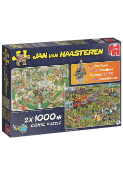 Puzzle 2x1000 Haasteren Festiwal kulinarny G3