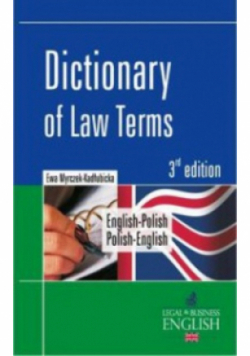 Dictionary of Law Terms English-Polish Polish-English