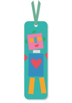Zakładka do książki Happy Robot (opakowanie 2 sztuki)