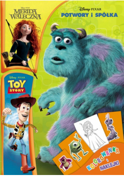 Disney Pixar: Kolorowanka i naklejki