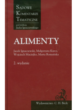 Romańska Marta - Alimenty Komentarz