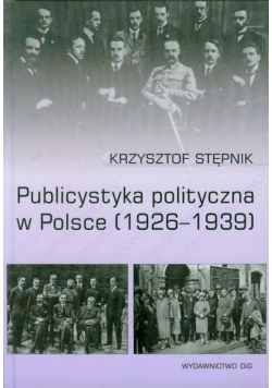 Publicystyka polityczna w Polsce