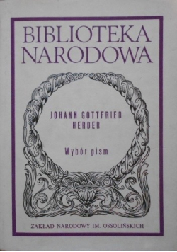 Wybór pism Herdera