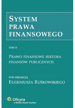 System prawa finansowego Tom 2