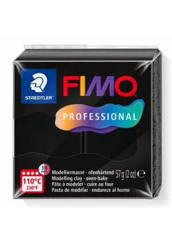 Masa termoutwardzalna Fimo 57g czarny