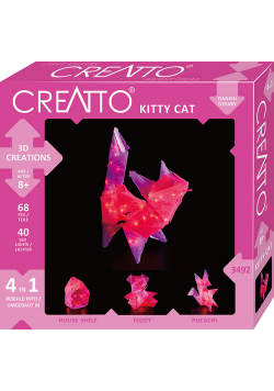 Creatto Świecący kotek i przyjaciele