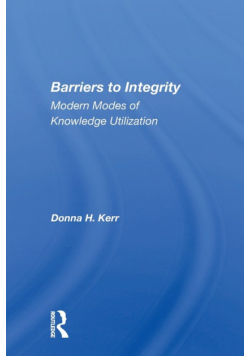 Barriers to Integrity