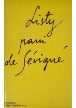 Listy pani de Sevigne