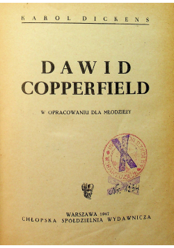 Dawid Copperfield 1947 r.