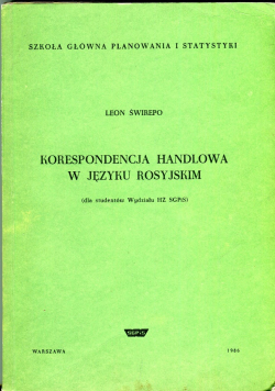 Korespondencja Handlowa w języku Rosyjskim