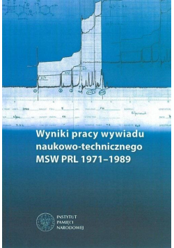 Wyniki pracy wywiadu naukowo-technicznego MSW...