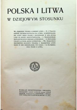 Polska i Litwa w dziejowym stosunku 1914 r.